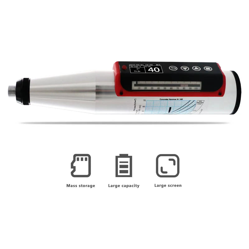 Concrete Rebound Hammer QualiCRH-2000D (Digital Model)