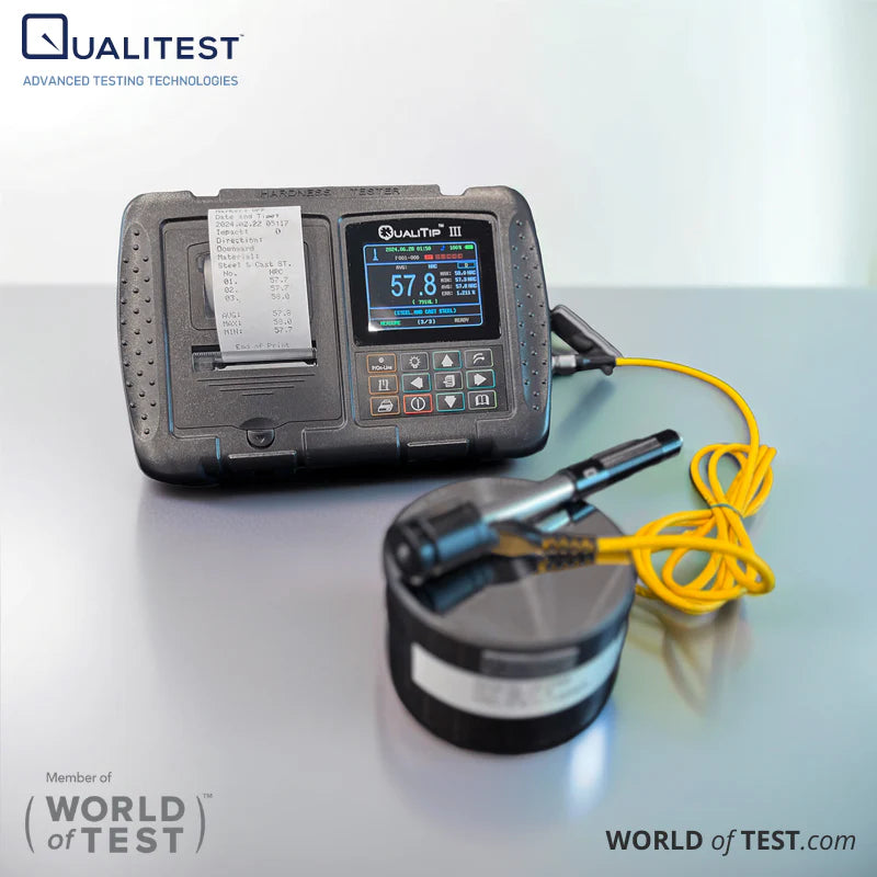 Portable Hardness Tester - QualiTip III